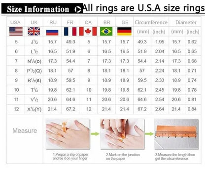 Two Rings Couple Rings Titanium Steel Band 10kt Rose Gold Filled Cocktail Heart Zircon Ruby Women's Wedding Ring Sets