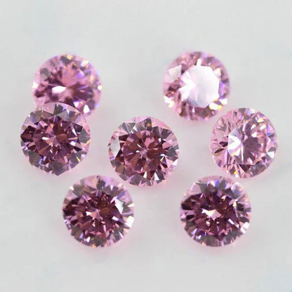 Round brilliant diamond-cut Moissanite bulk jewelry