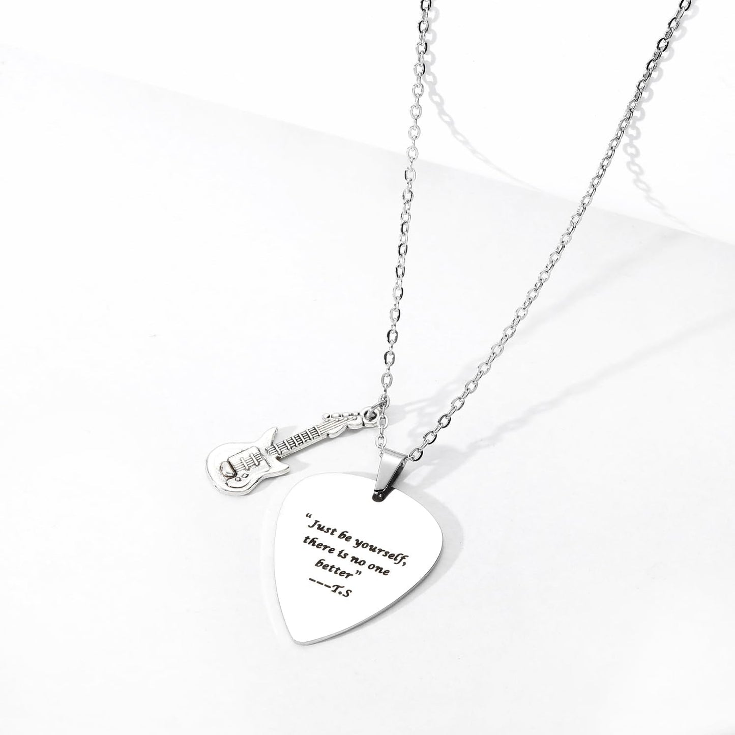 Quotes Guitar Pick Necklace Outfits Jewelry Accessories Inspired Fans Gift Merch