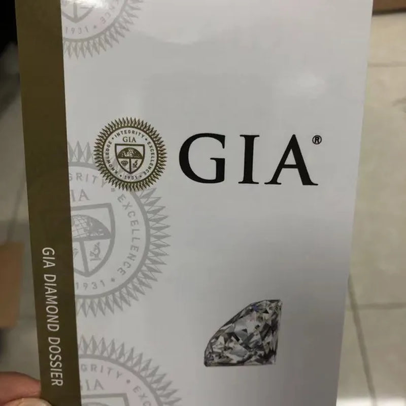 5.0Mm 0.5Ct Yellow Diamond round Excellent Cut Loose Gemstone with GIA Certificate