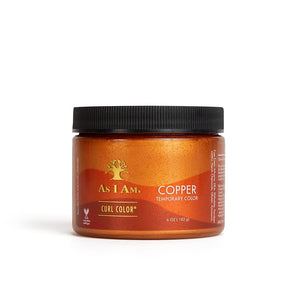 Curl Color - Copper - 6 Ounce - Color and Curling Gel - Temporary Color - Medium Hold - Vegan & Cruelty Free