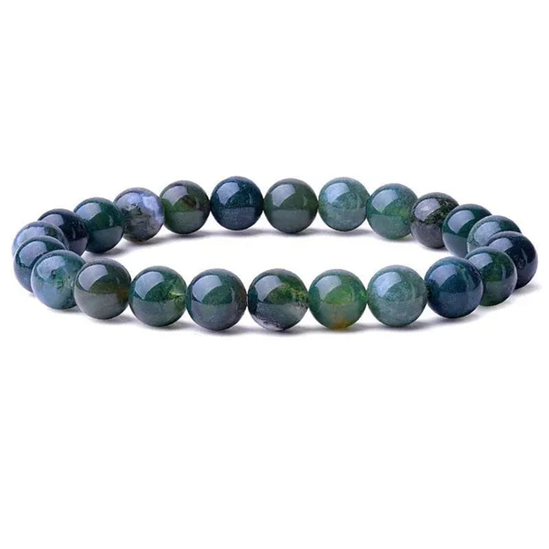 6Mm 8Mm Natural Stone Chakra Beaded Charm Bracelets Tiger Eye Amethyst Lapis Lazuli round Beads Bracelet Women Yoga Jewelry