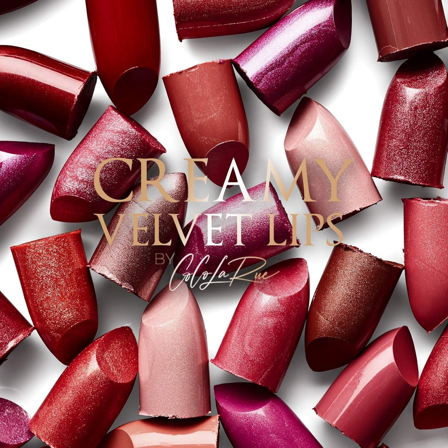 Coco La Rue Creamy Velvet Lipstick Lustrous Mauve Lipstick, High-Shine Plumping Lip Balm, Hydrating Lip Color (CLR-C 290 Taupe)