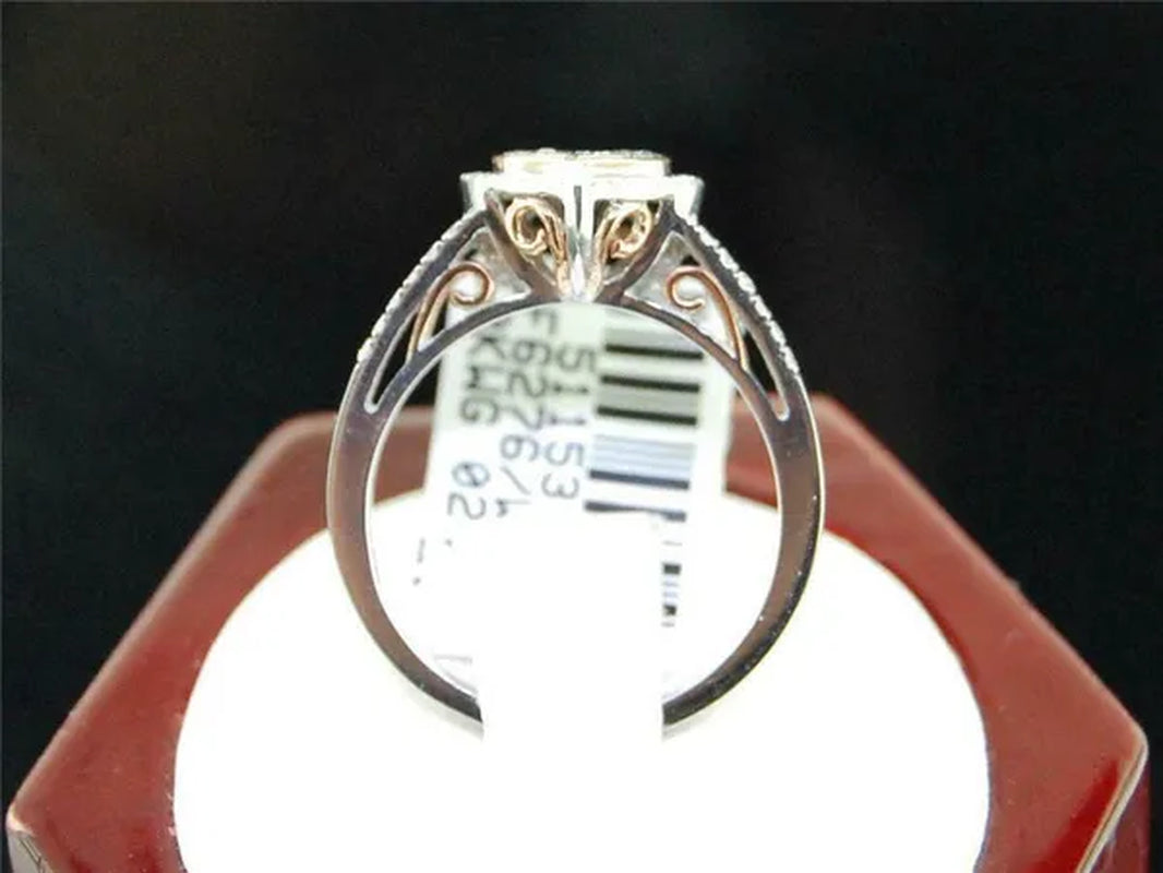 luxurious Exquisite Fashion Solid 925 Sterling Silver Natural Heart White Sapphire Ring Bride Romantic Wedding Anniversary Gift Princess Engagement Diamond Jewelry Christmas Gift Size 4-12