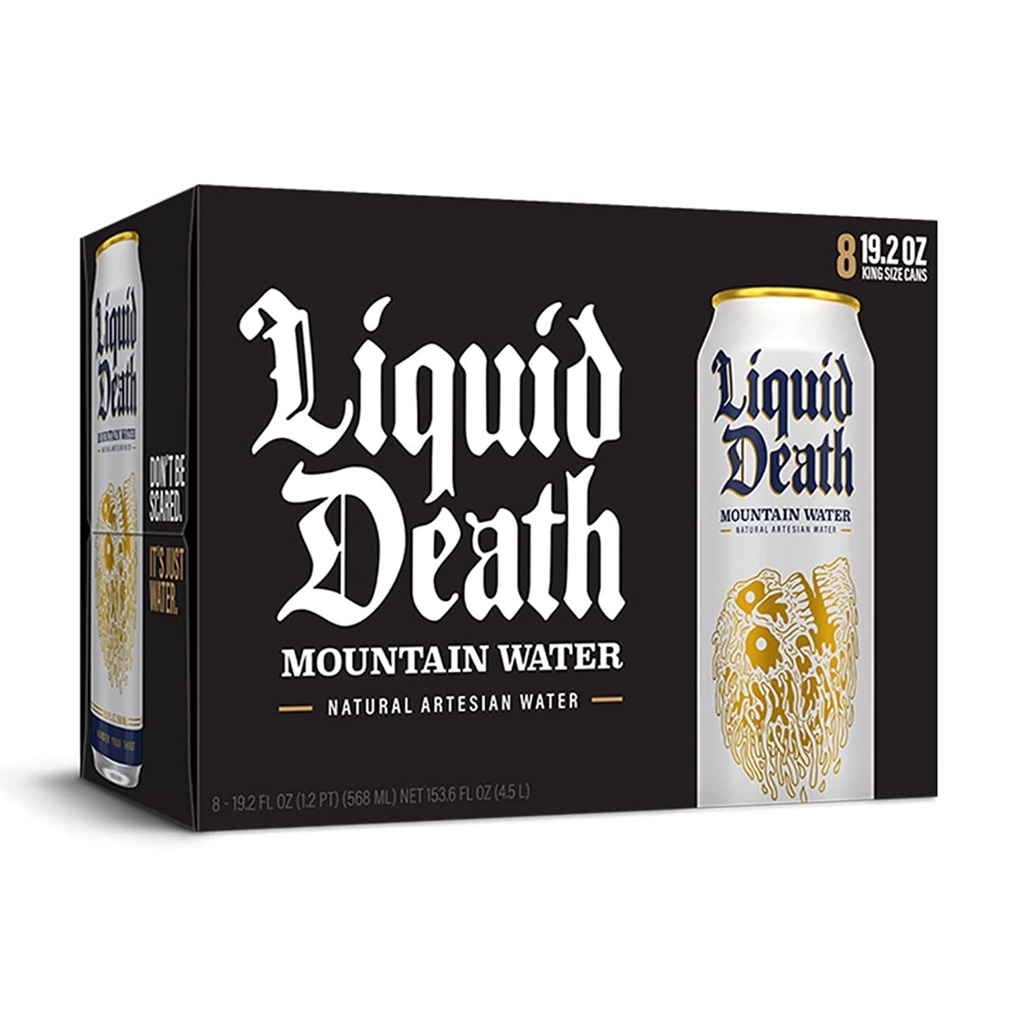 , Still Mountain Water, 8-Pack (19.2Oz Cans), Real Mountain Source, Infinitely Recyclable Ice-Cold Cans, American Made