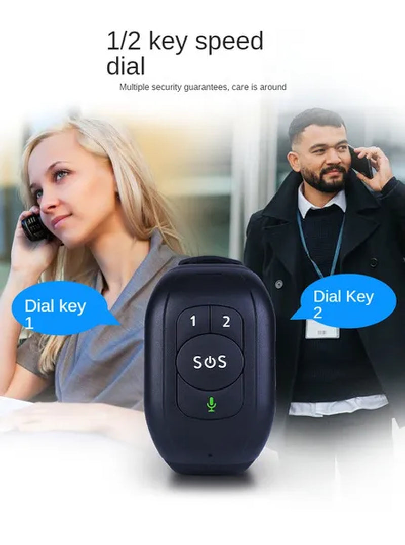Elderly GPS Positioning Bracelet Waterproof Anti-Lost Heart Rate Blood Pressure Body Temperature Dementia Blind Smart Positioning Watch