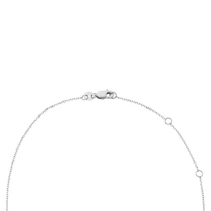 Aquamarine and 0.06 CT. T.W. Diamond Pendant in 14K Gold