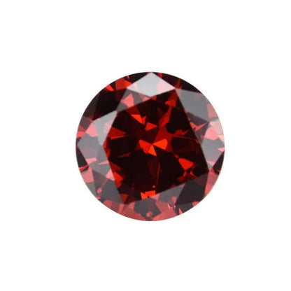 Natural Cutting Round Tanzania Sapphire ruby Corundum Spinel Mosaic Jewelry DIY Blue red Gem AAAAA