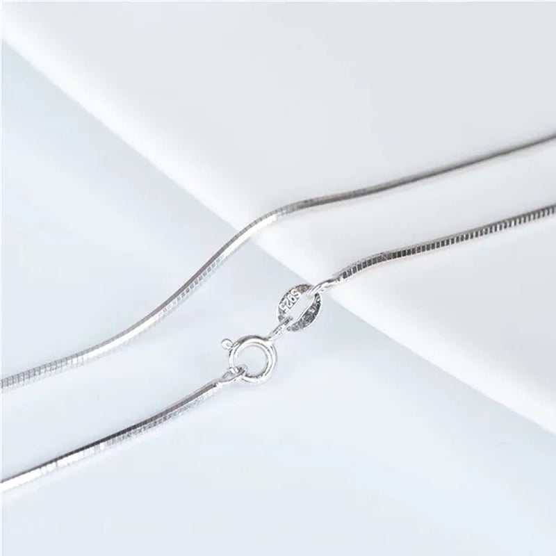 Women's Jewelry 16-inch-30-inch Single-layer Necklace Popular Style Snake Chain Metal Chain Necklace Girl Party Gift