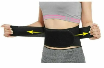 New Health Care Adjustable Waist Tourmaline Self Heating Magnetic Therapy Back Waist Support Belt Lumbar Brace Massage Band