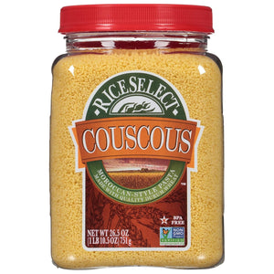 Couscous, Moroccan-Style Wheat Couscous Pasta, Non-Gmo, 26.5-Ounce Jar, (Pack of 1)