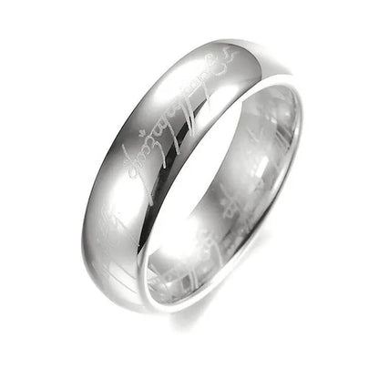 Fashion Jewelry Lord of The Rings Stainless Steel Men Women LOTR The One Band Ring