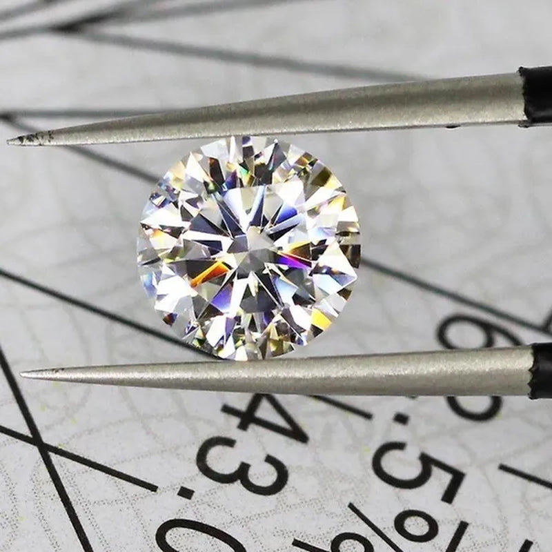 Moissanite Jewelry round Brilliant Cut Diamonds in Bulk