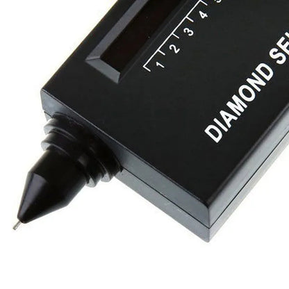 1PC LED Diamond Indicator Test Pen Diamond Tester Gemstone Gem Selector Jewelry Watcher Tool (Without Battery)