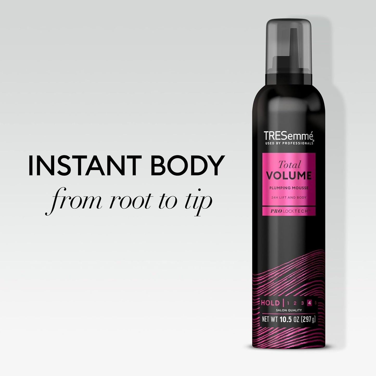 Plumping Mousse Amplified Volume for 24H Lift and Body with Pro Lock Technology 10.5 Fl Oz