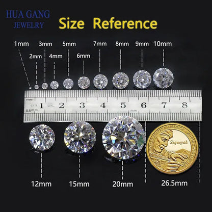 200Pcs/Lot Purple Cubic Zirconia Stone round Shape Cabochon Cut Flat Back Loose CZ Stone Synthetic Gems for Jewelry 4Mm 6Mm