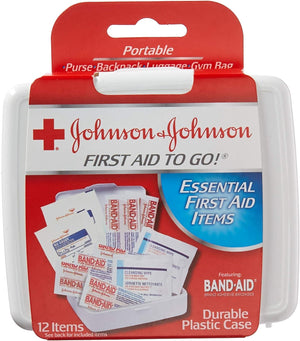 First Aid to Go Kit 12 Items 1 Each (Pack of 2)