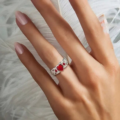 New Exquisite Women'S Fashion Couple'S Ring 925 Sterling Silver Natural Morganite Diamond Ring Anniversary Gift Engagement Bridal Wedding Jewelry Rings for Women Size 5-10
