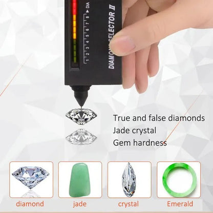 Professional Diamond Tester LED Diamond Indicator Gemstone Jewelry Gems Selector Diamond Tester Pen Tool