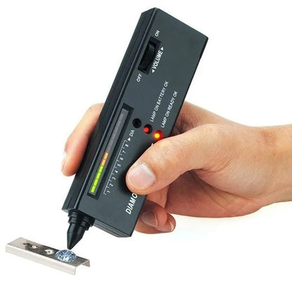 1PC LED Diamond Indicator Test Pen Diamond Tester Gemstone Gem Selector Jewelry Watcher Tool (Without Battery)