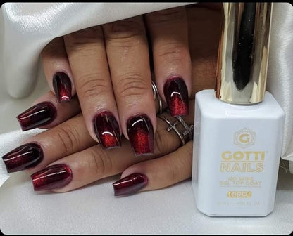 BEST No Wipe Gel Top Coat .5Oz 15Ml. Super Shiny High Gloss Polish LED UV Soak Off