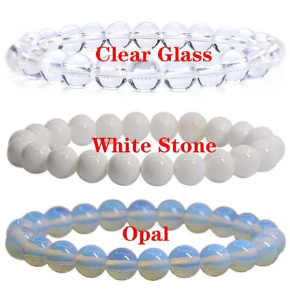 6Mm 8Mm Natural Stone Chakra Beaded Charm Bracelets Tiger Eye Amethyst Lapis Lazuli round Beads Bracelet Women Yoga Jewelry