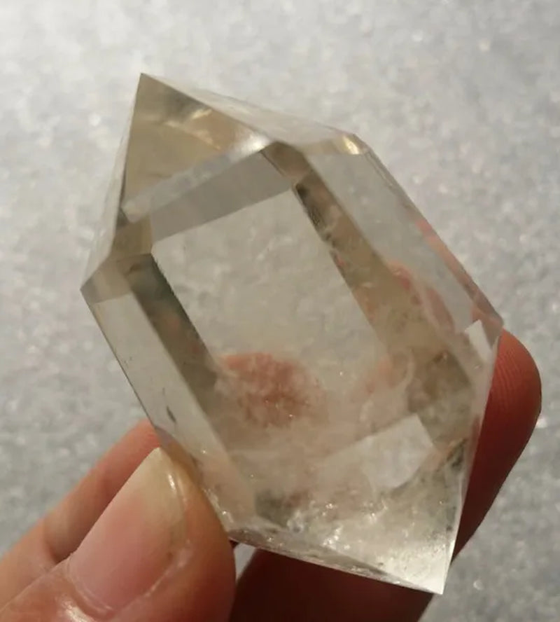 Natural citrine yellow crystal Double pointed Energy Bar crystal collection