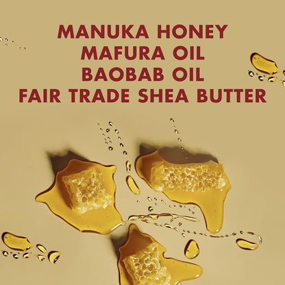 Manuka Honey & Mafura Oil Wrap & Set Mousse Hydrating Made for Hold, Body, & Shine 7.5Oz