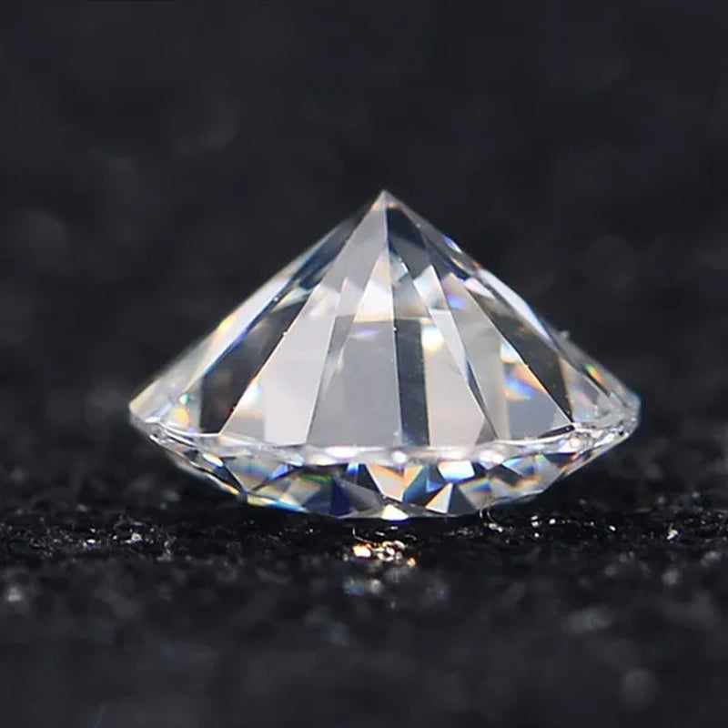 HOLYCOME 100% Genuine Loose Gemstones Moissanite Stones GRA 3Ct DEFIJ Color VVS1 Lab Diamond Stone Excellent Cut for Diamond Ring in Bulk Gem