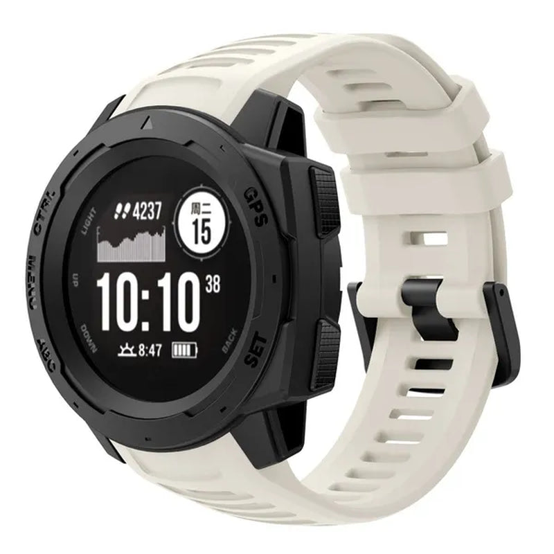 Garmin Instinct Watch Band 22mm Silicone Strap, Used for Smart Watch Replacement Wristband, Garmin Instinct Color Bracelet