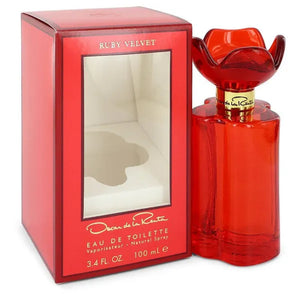 Oscar Ruby Velvet by Oscar De La Renta 3.4 Oz Eau De Toilette Spray for Women