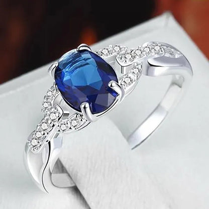 Tanzanite Pendant Sapphire Pendant and Diamond Necklace