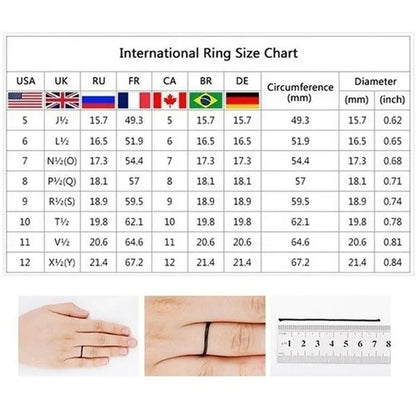 2020 Romantic Couple Jewelry Men's 316 Stainless Steel Double Row Zircon Ring And Ladies Heart Ring Set Couple Ring Bride Wedding Engagement Jewelry(Include: man ring or woman ring)