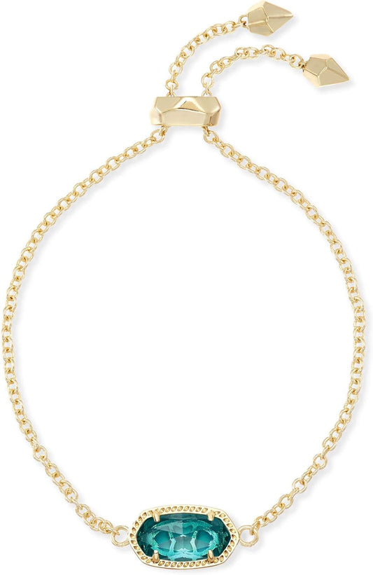 Elaina Adjustable Chain Bracelet for Women, Fashion Jewelry, Gold-Plated