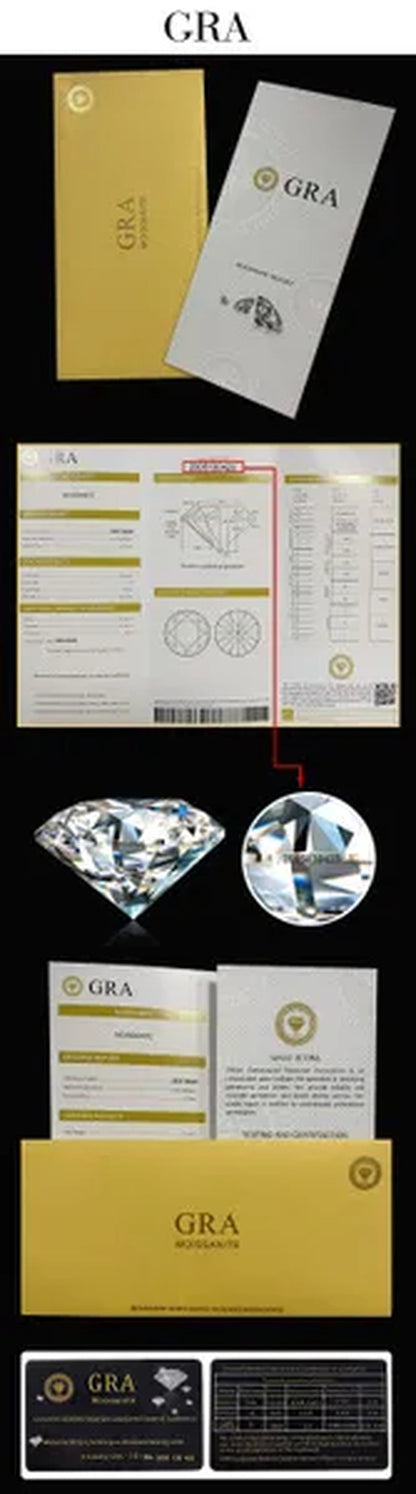 HOLYCOME Asscher Brilliant Cut 7X7Mm (2 Ct) DEFIJ Color Moissanites Loose Stone Diamond Ring Jewelry Bracelet Material High Quality